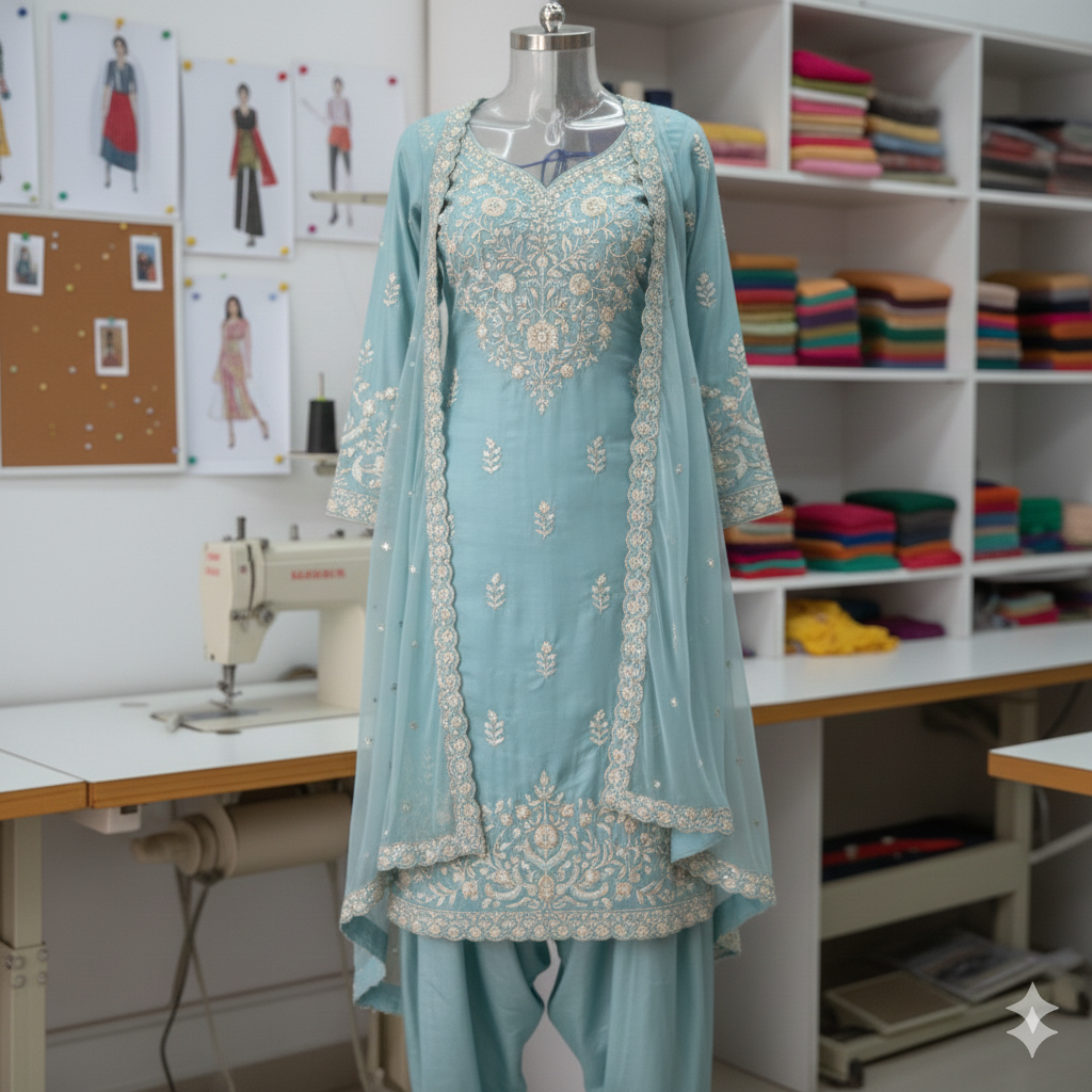Salwar Suit Stitching Kundapura - Custom salwar kameez tailoring